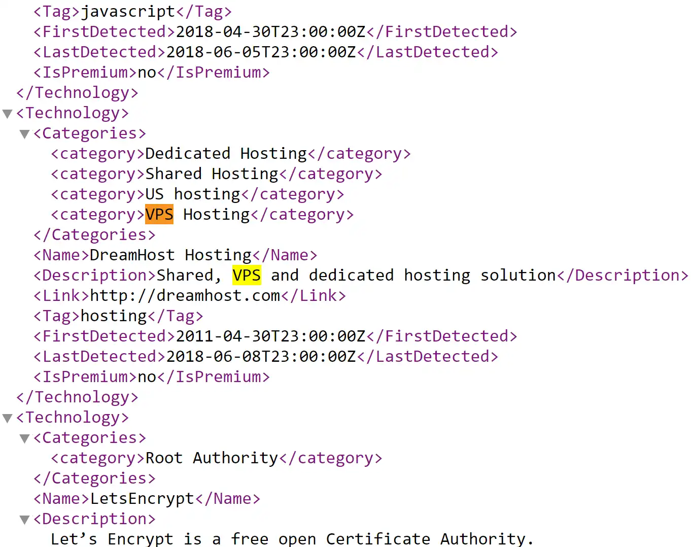 XML
