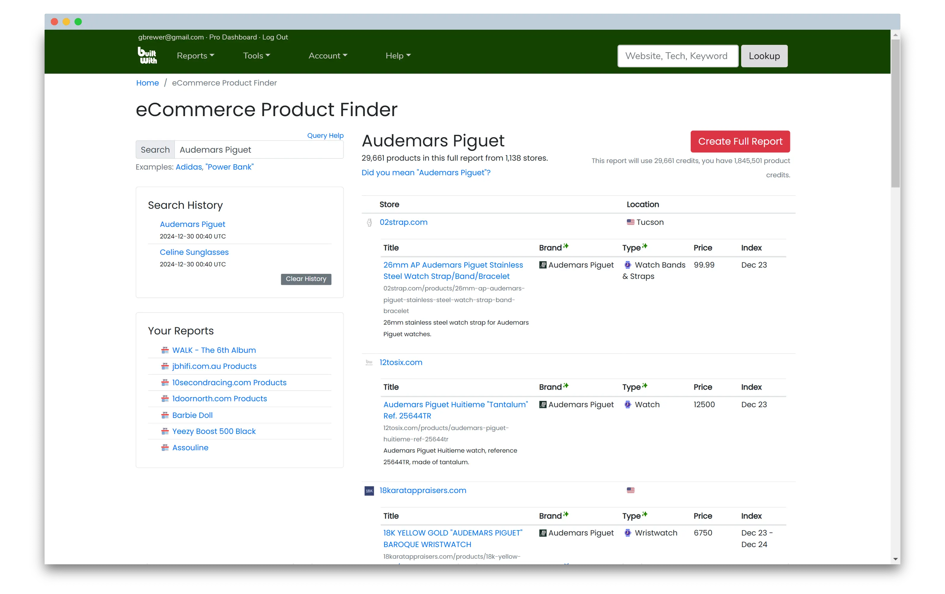 Product Finder